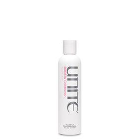 UNITE BOOSTA front packaging showing bottle and label for salon-quality volume