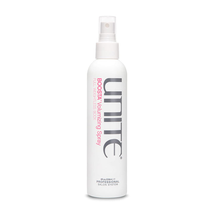 UNITE BOOSTA front packaging showing product and size for easy identification and styling benefit