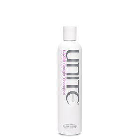 UNITE LAZER Straight Shampoo front bottle view showing label and uplifted shine