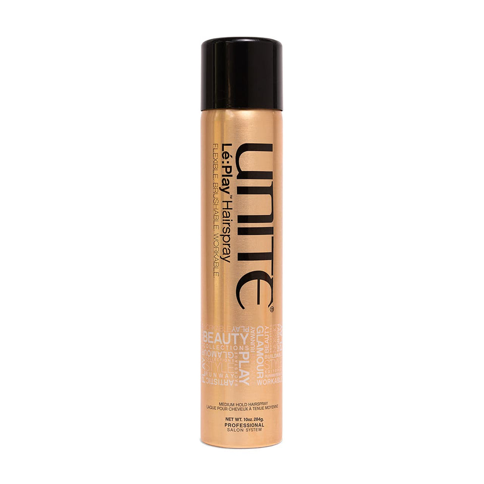 UNITE Lé:Play front packaging showing product and easy styling benefit