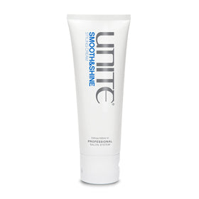 UNITE Smooth&Shine front packaging showing product benefit shine