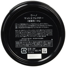 UNO close-up texture of wax highlighting dry matte feel