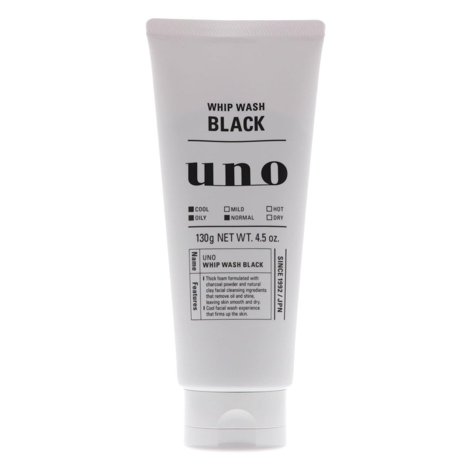 Generic UNO WHIP WASH front tube showing branding and 4.5 oz size for clear product ID and shelf appeal
