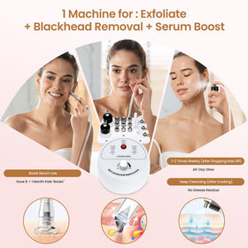 UNOISETION control panel with suction dial for adjustable intensity