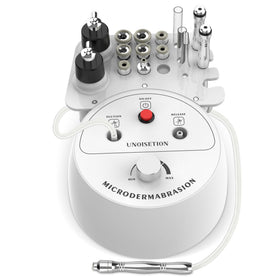 UNOISETION machine front view showing compact design and portability