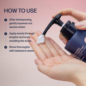 UNOVE seven-oil blend close-up emphasizing nourishing oil infusion
