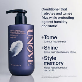 UNOVE conditioner cream texture close-up illustrating rich hydration