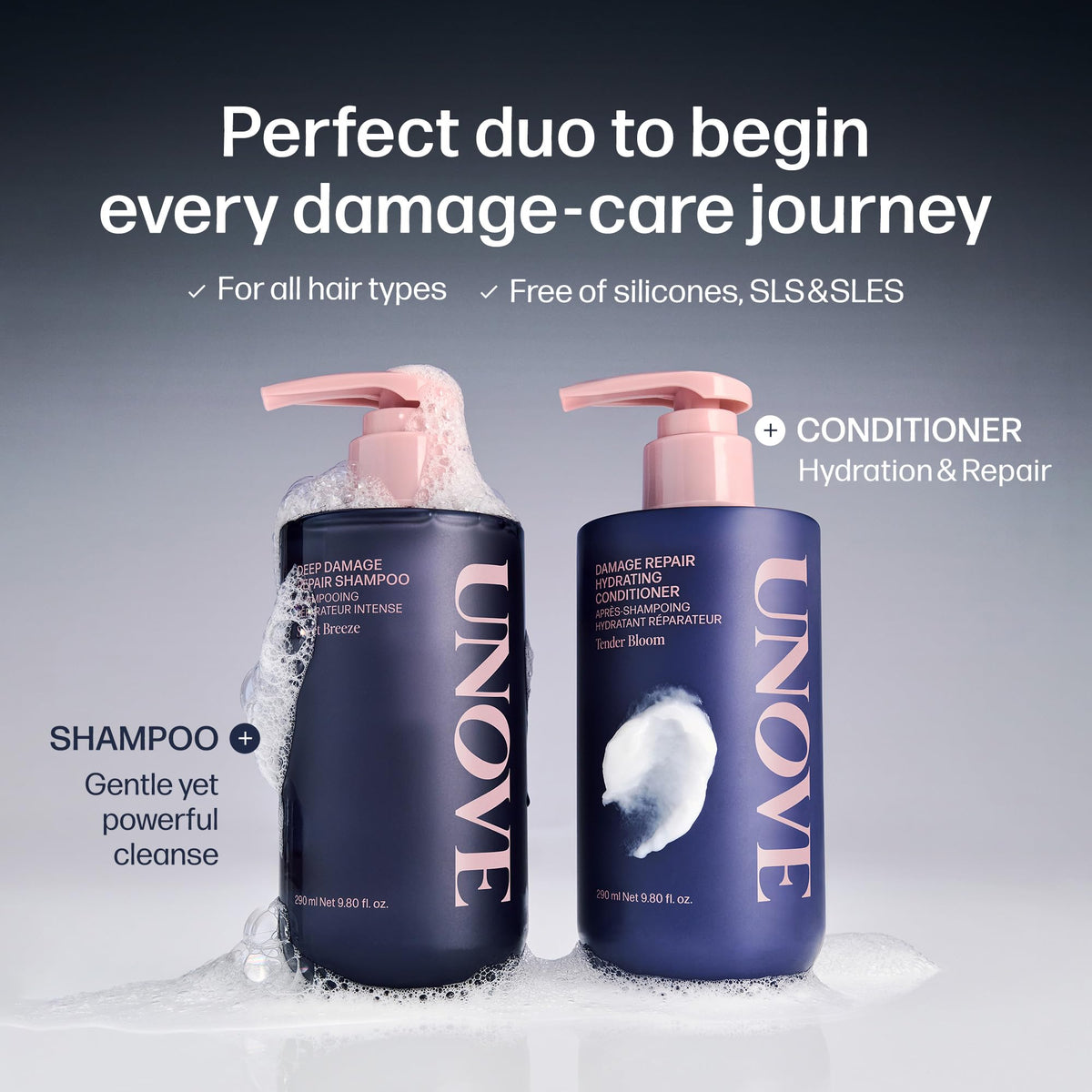 UNOVE lifestyle bathroom shelf showing product styling and aesthetic benefit