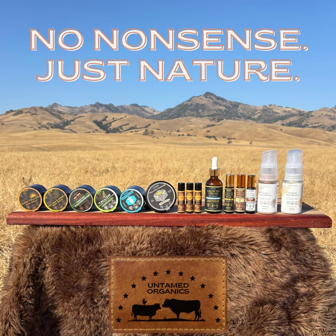 Untamed Organics small-batch production studio scene emphasizing handcrafting and local manufacture