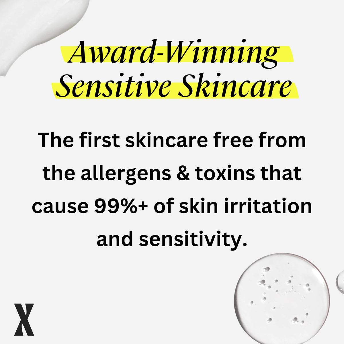 Untoxicated application on face illustrating gentle, non-greasy moisturizing benefit