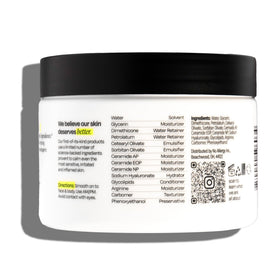 Untoxicated close-up of cream texture highlighting smooth, non-greasy hydration