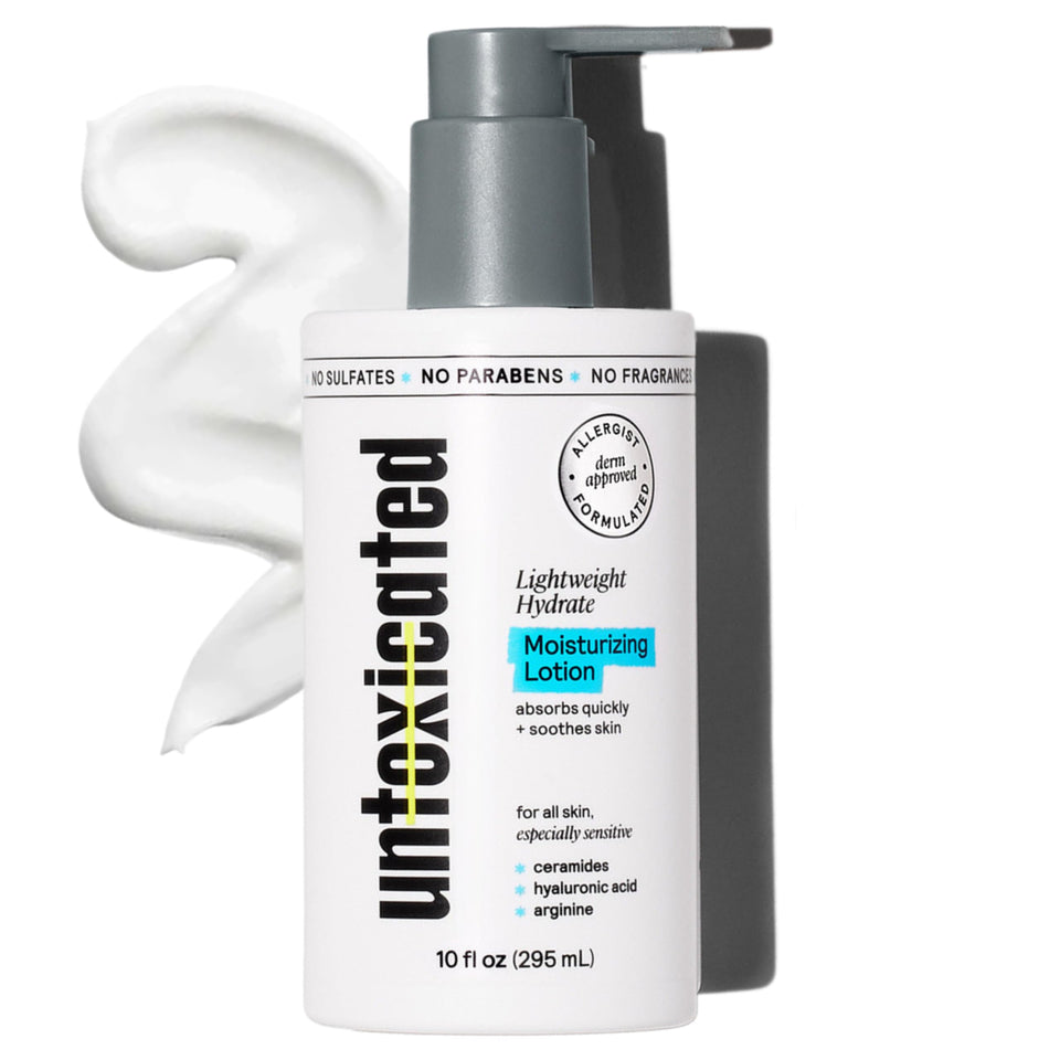 Untoxicated front bottle showing clean design and easy daily hydration