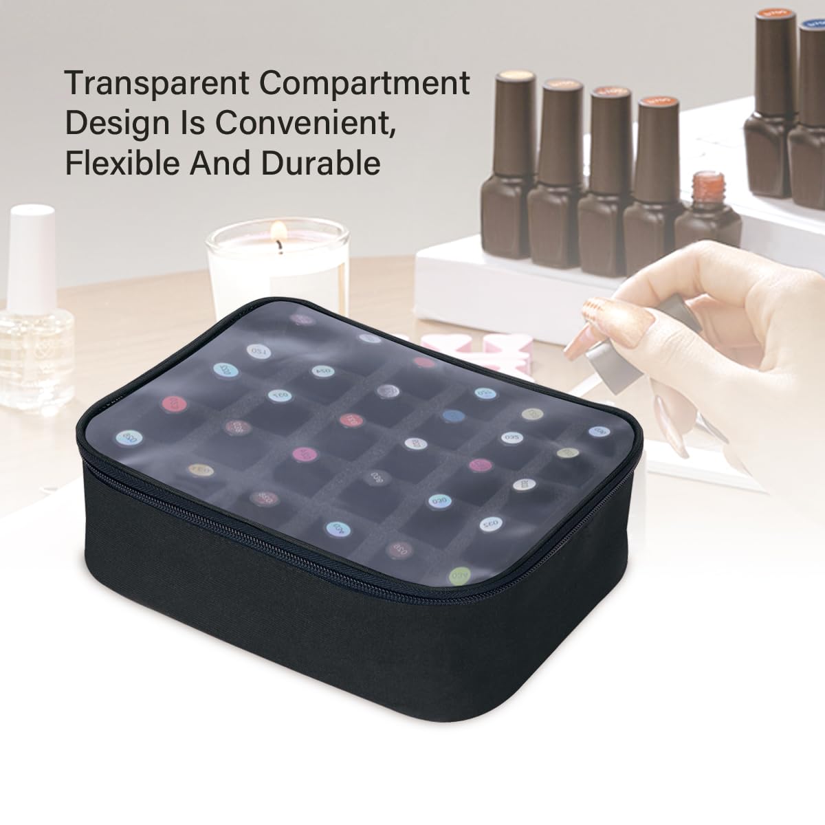 UOZL converted to makeup kit showcasing multiuse storage and organization benefit
