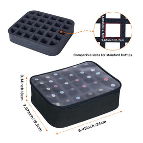 UOZL open case showing foam inserts and secure bottle protection advantage