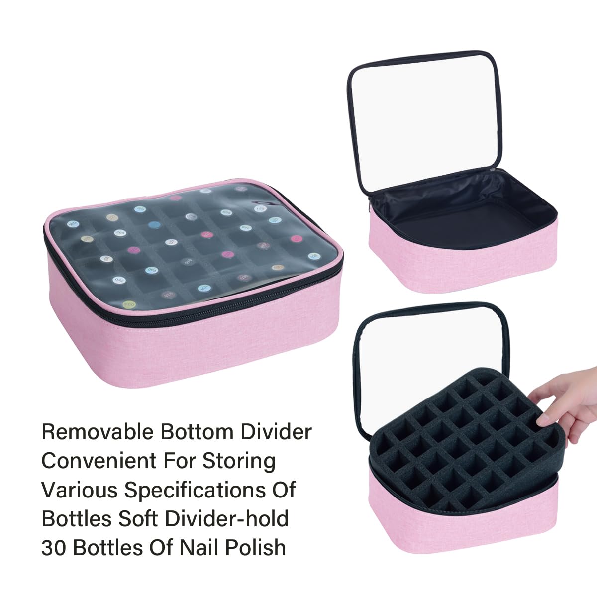 UOZL next to a hand showing compact dimensions and easy portability
