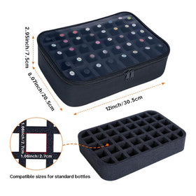 UOZL transparent top open reveals quick color identification benefit