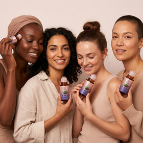 UOZXIL on bathroom counter with towel portraying easy daily routine integration
