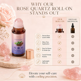 UOZXIL castor oil texture pouring from bottle showing light non-greasy finish