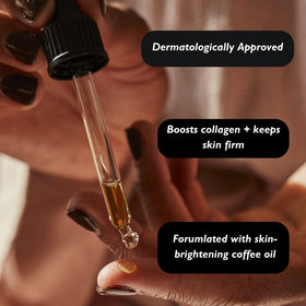 UpCircle pipette dispensing serum highlighting easy, precise application benefit