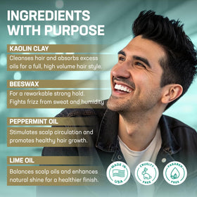 Uplift Provisions label detail highlighting natural ingredients and clean formula