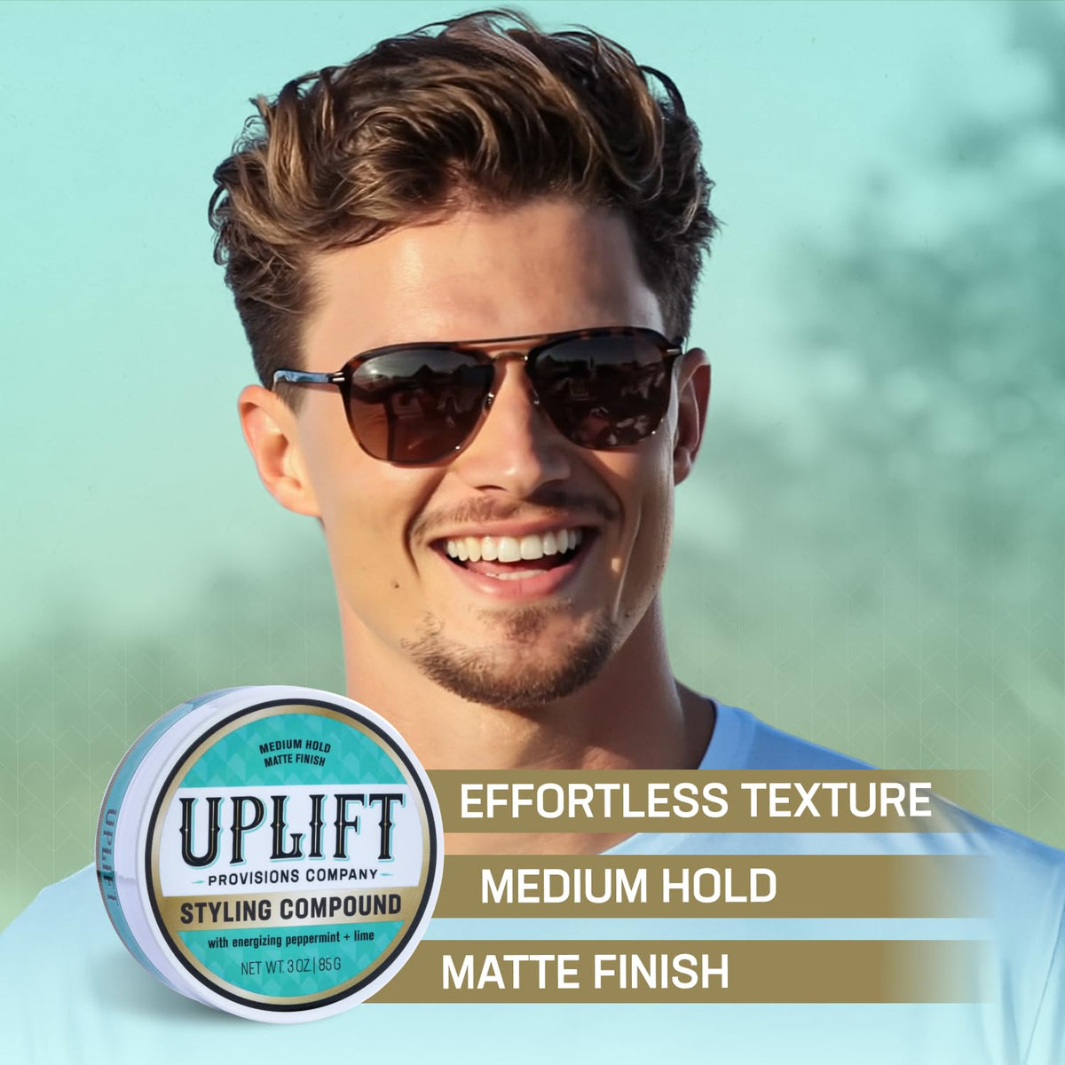 Uplift Provisions texture close-up of creamy kaolin clay for easy application