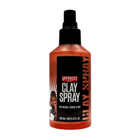 UPPERCUT DELUXE bottle front view showing sleek packaging and product benefit