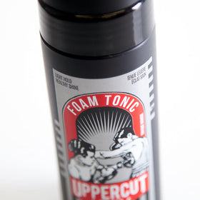 UPPERCUT DELUXE close-up foam texture showing lightweight, airy consistency benefit