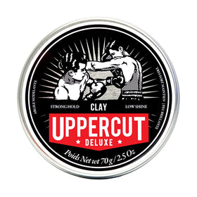 UPPERCUT DELUXE jar front view showing matte finish and strong hold