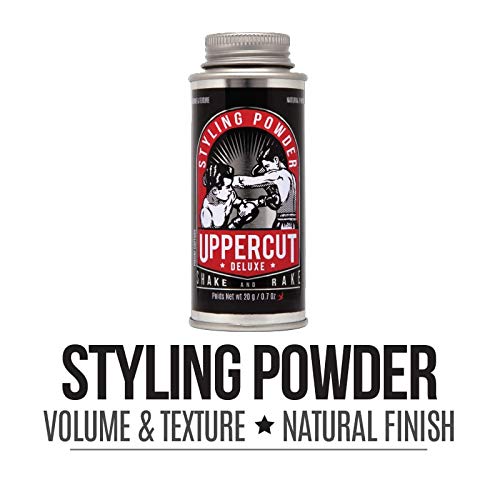 UPPERCUT DELUXE used in daily routine creating textured matte hairstyle