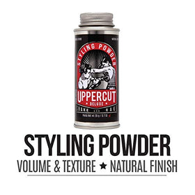 UPPERCUT DELUXE used in daily routine creating textured matte hairstyle