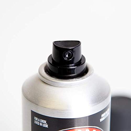 UPPERCUT DELUXE mist spraying to show fine distribution and styling control benefit