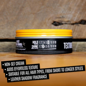 UPPERCUT DELUXE cream on hand illustrating lightweight consistency and spreadability