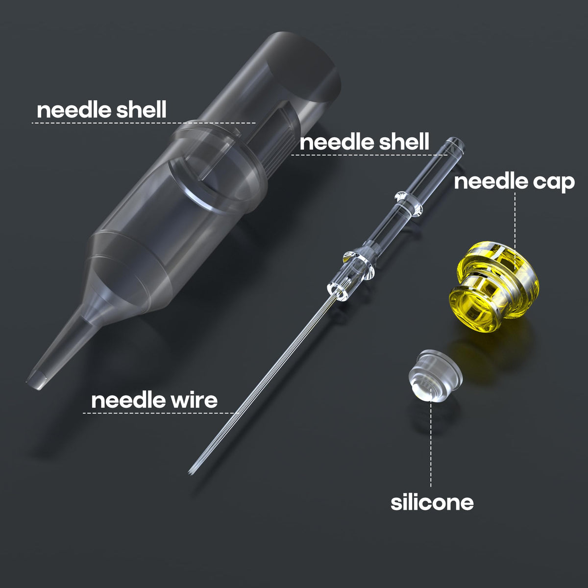 UPTATSUPPLY Poseidon tip material detail showing stable needle performance