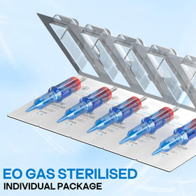 UPTATSUPPLY Poseidon V3 cartridges next to a ruler to show compact size and easy handling