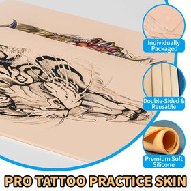 UPTATSUPPLY sheet flexed around practice arm demonstrating contour use