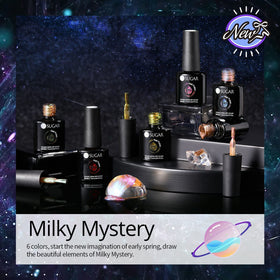UR SUGAR luminous gel glowing in low light to reveal glow-in-the-dark effect