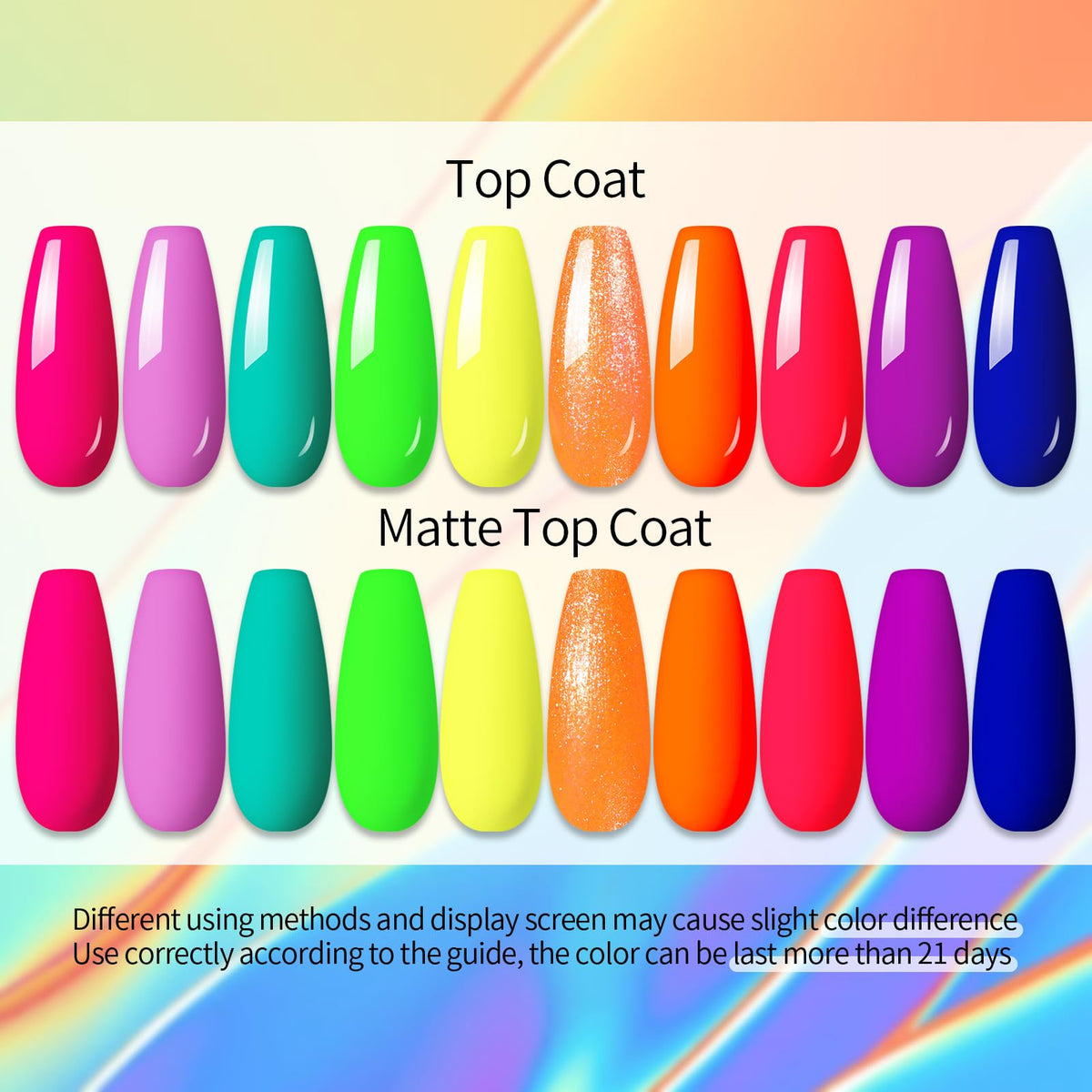 UR SUGAR array of swatches in a row demonstrating color variety for creative designs