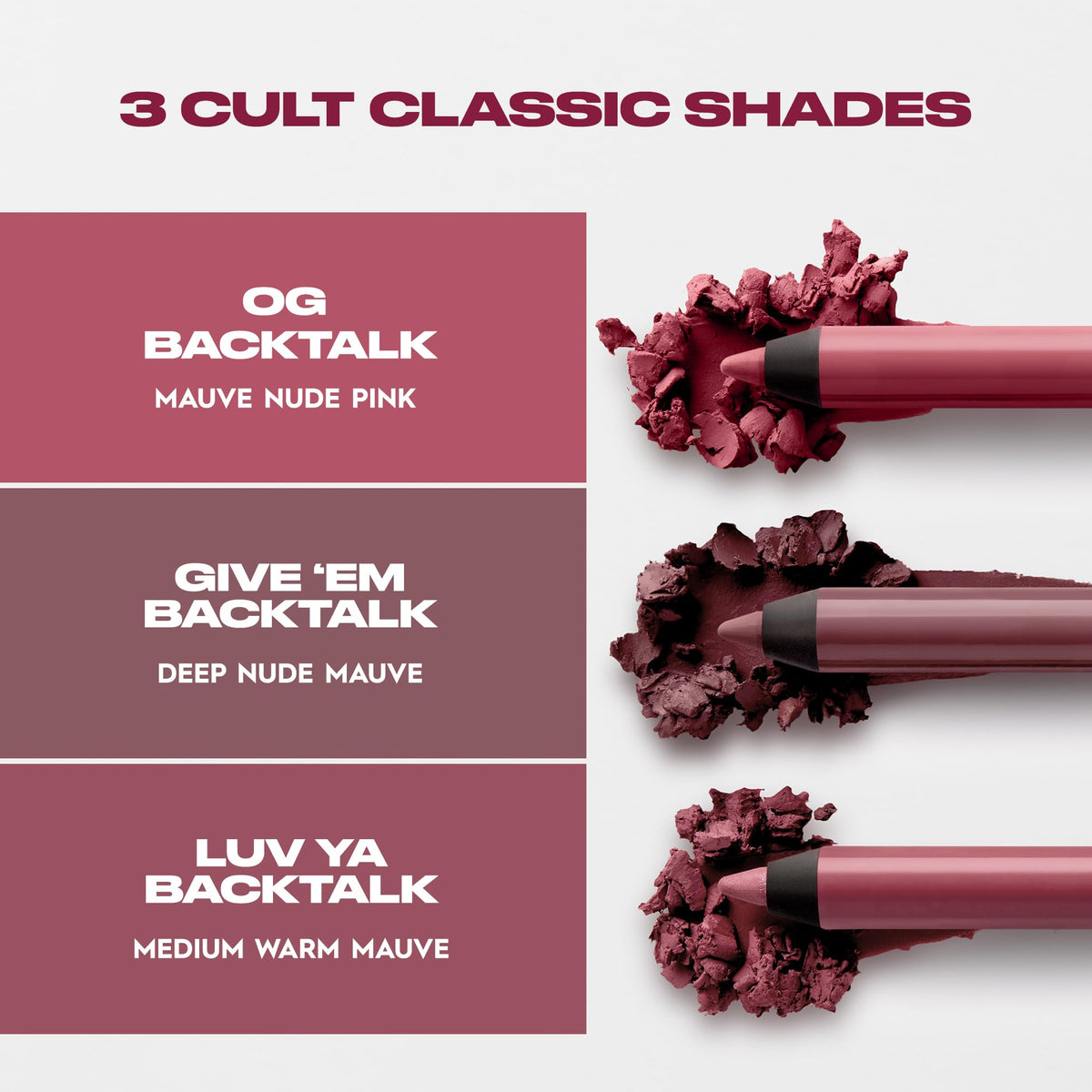 URBAN DECAY ingredients label close-up highlighting vitamin E and moisturizing oils benefit
