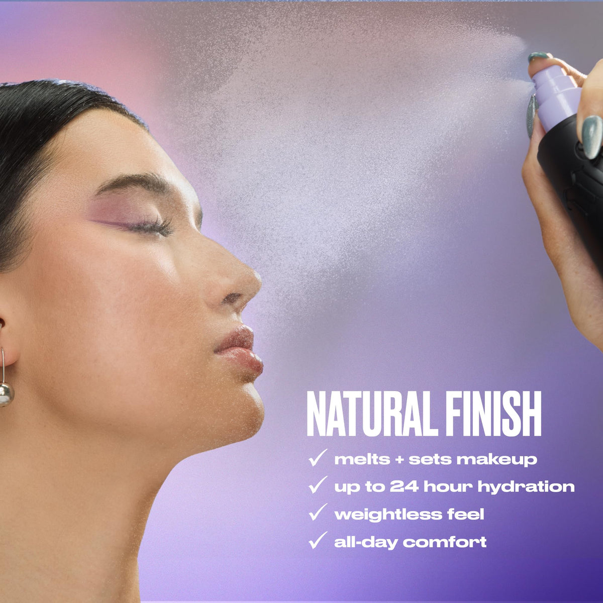 Urban Decay bottle beside beauty sponge and foundation for improved layer grip