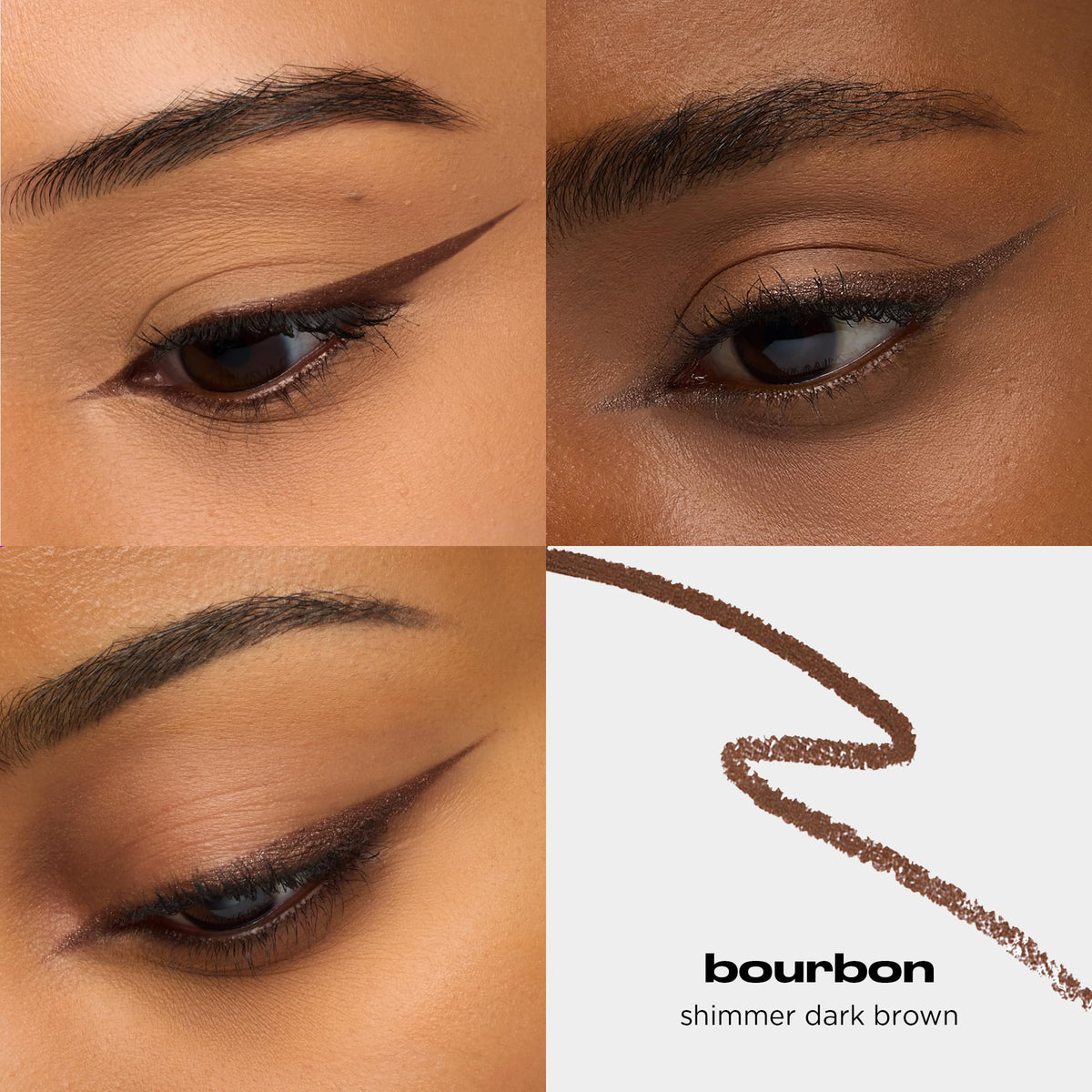 URBAN DECAY Bourbon pencil tip close-up highlighting creamy, no-tug point