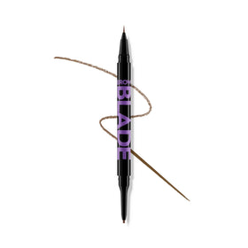 Urban Decay Brow Blade front packaging showing product benefits and shade