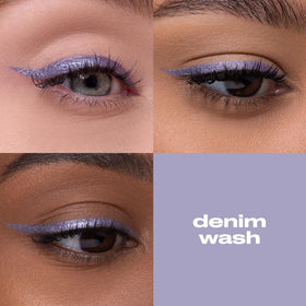 Urban Decay close-up of slanted tip for precise lines and easy winging benefit