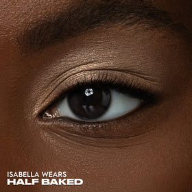 Urban Decay half baked close-up texture highlighting creamy, blendable formula benefit