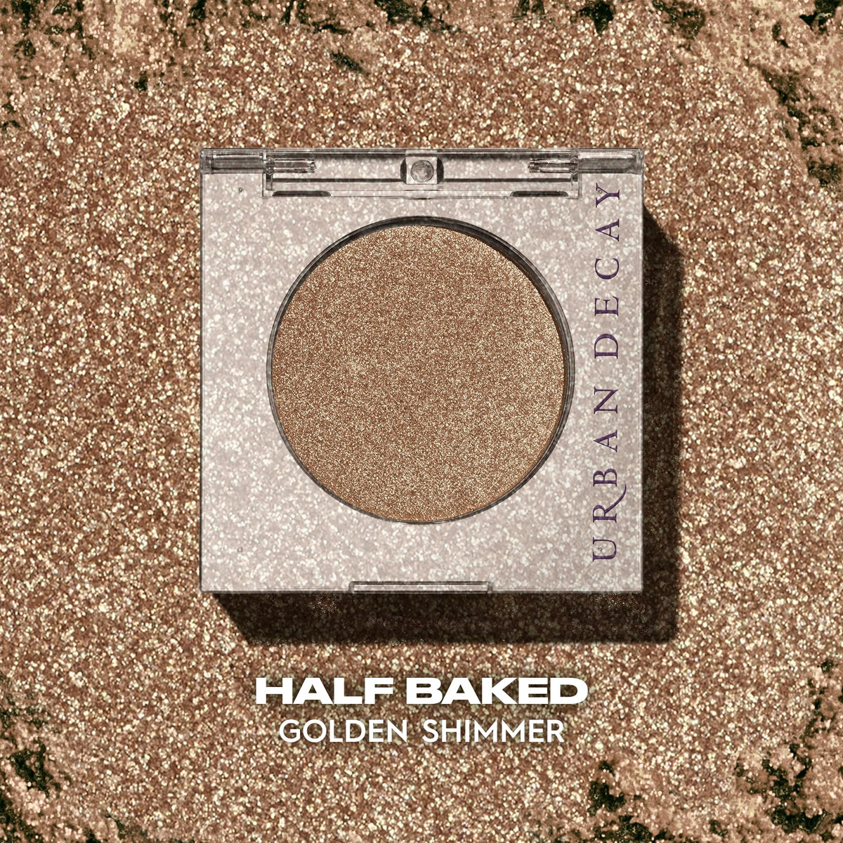 Urban Decay half baked wet brush foiled look delivering intensified shimmer and shine