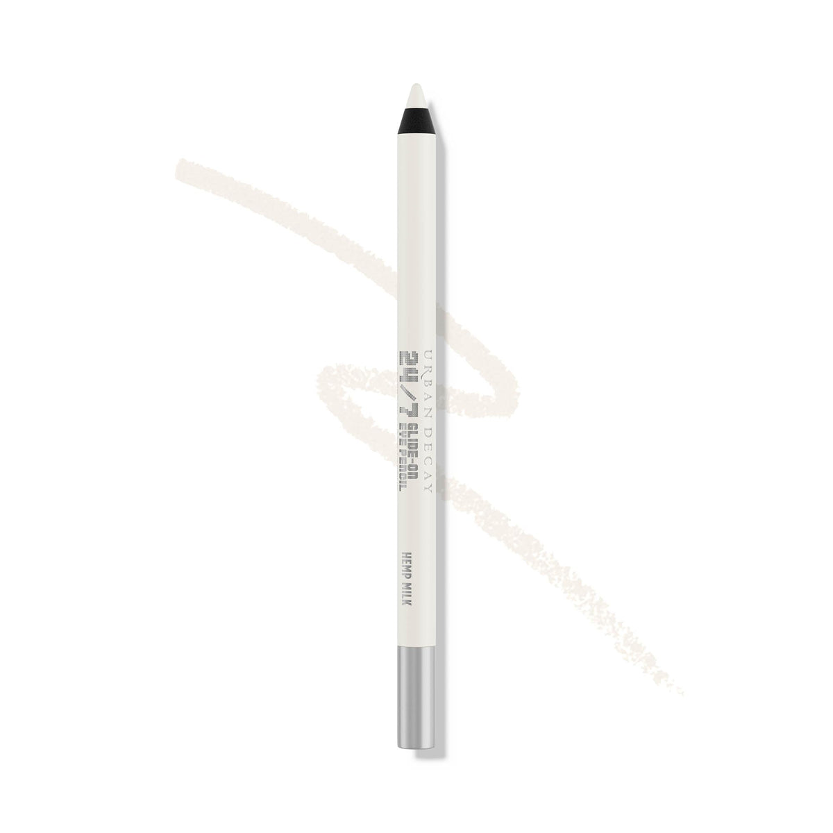 Urban Decay Hemp Milk front packaging showing the pencil and branding for easy identification