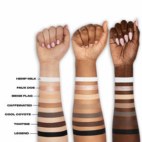 Urban Decay Legend packaging label close-up highlighting product name and wear claims