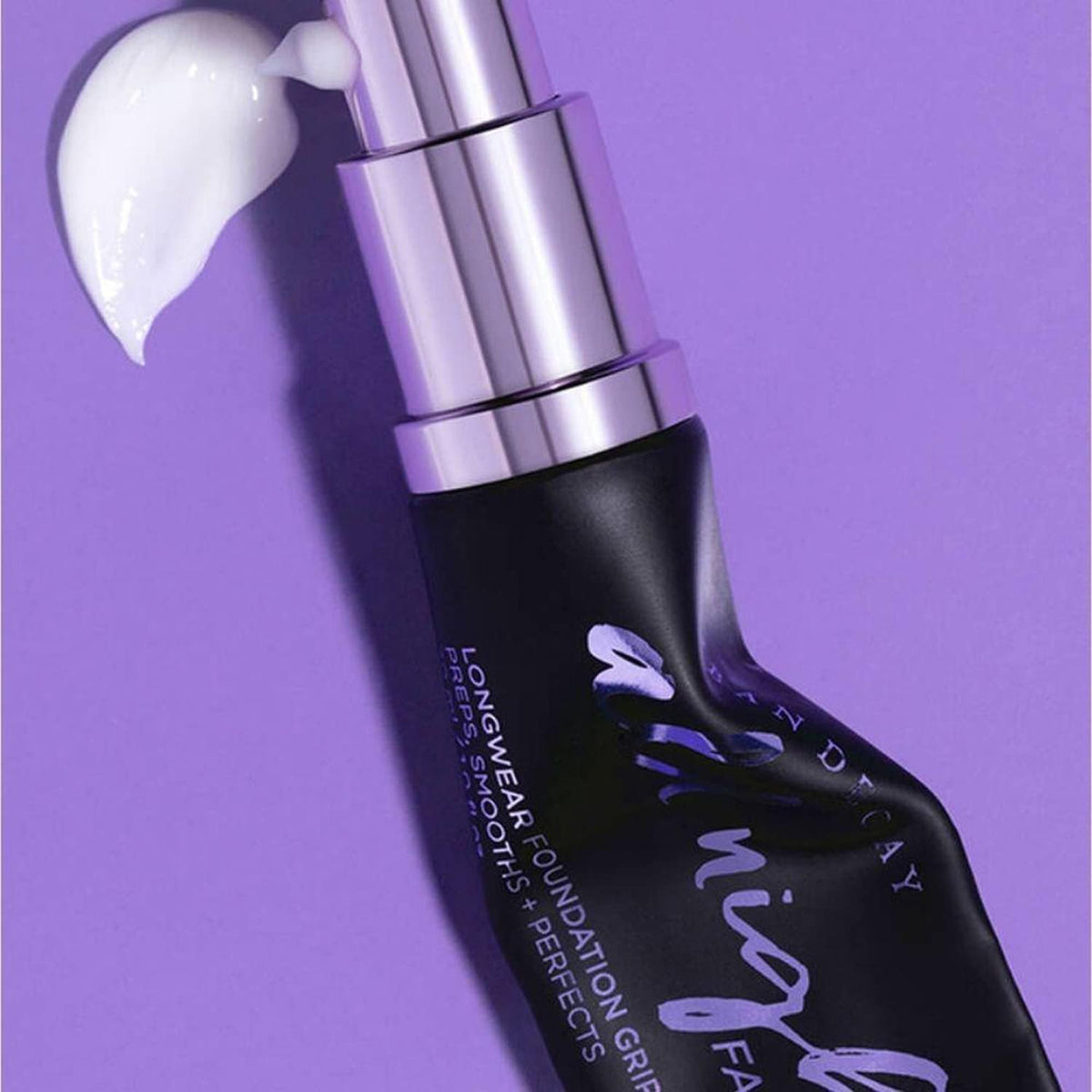 Urban Decay in makeup bag lifestyle scene suggesting all-day wear
