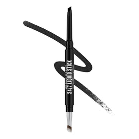 Urban Decay 24/7 Liquid Stick front packaging showing Melted Onyx and benefits