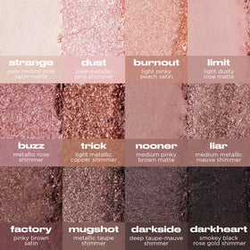 URBAN DECAY metallic shadow detail catching light for high-impact shimmer and eye-catching color