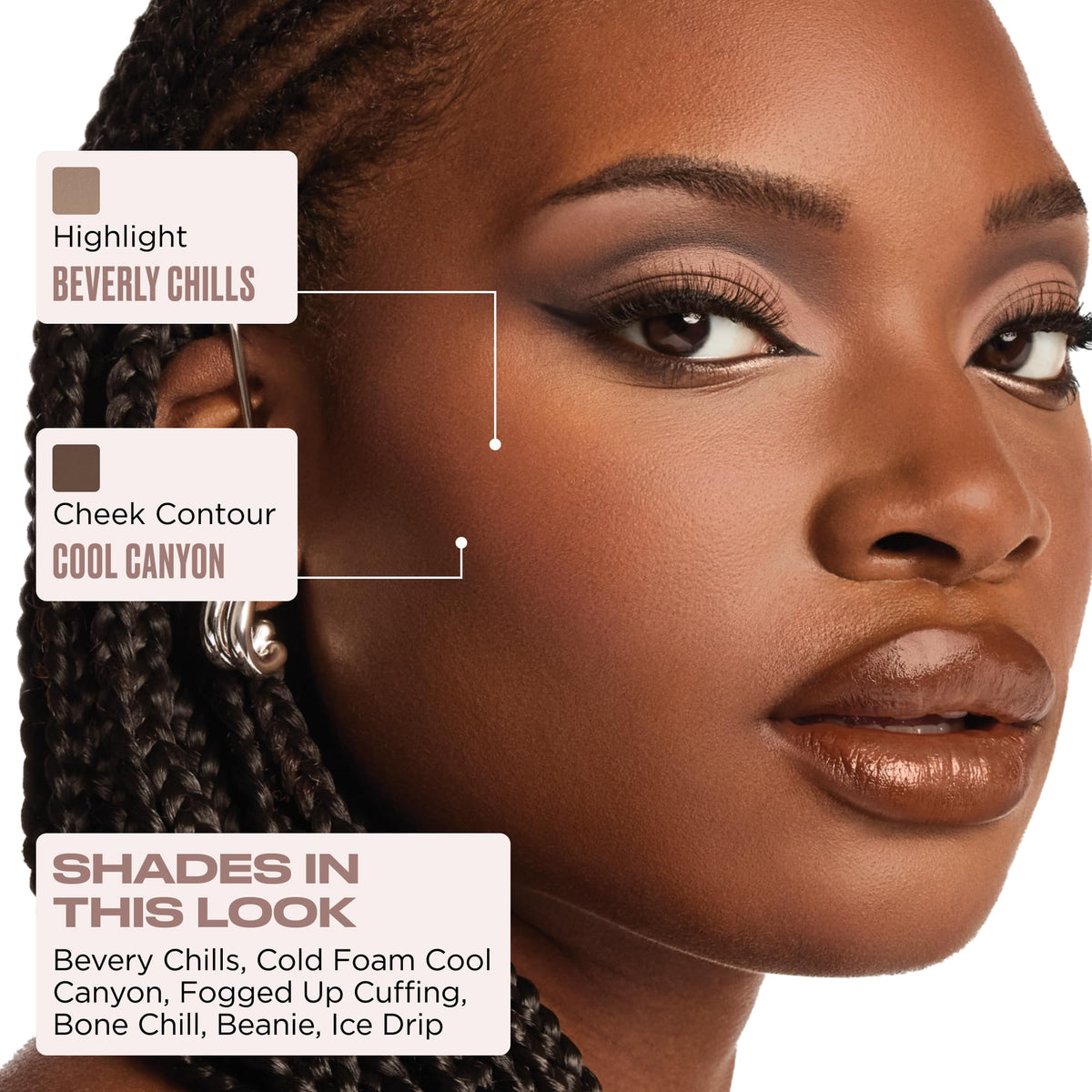 Urban Decay packaging label close-up showing product info and professional-grade formula